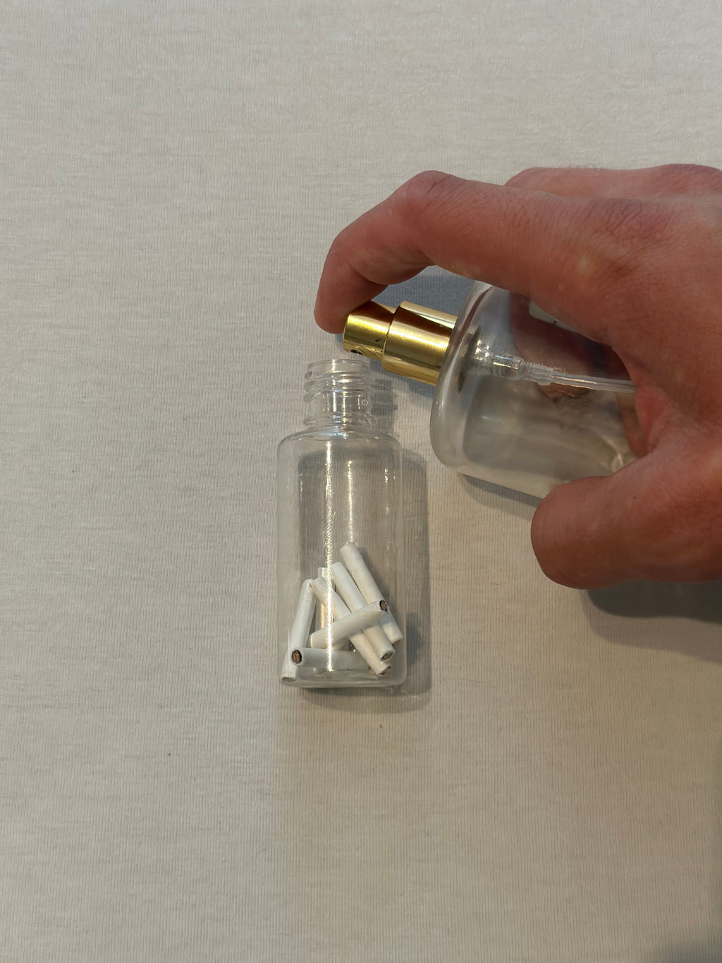Sprühflaschen mit Pods